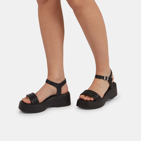 Sandalias de mujer Bata Red Label con suela de plataforma , Negro Sandalias de mujer Bata Red Label con suela de plataforma , Negro